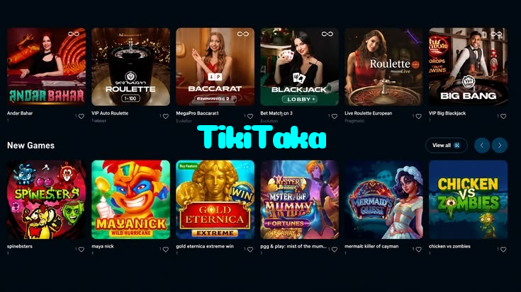 available types of TikiTaka bet including pre-match live express and system bets
